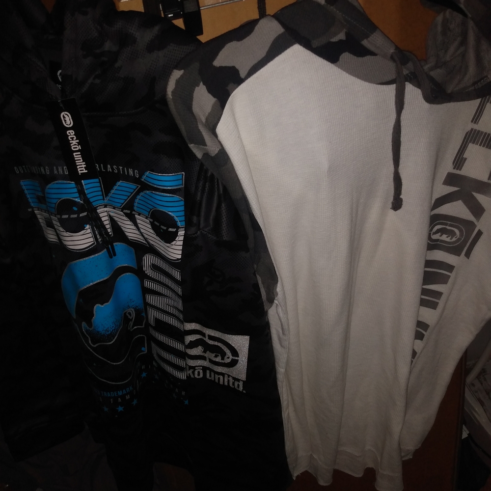 Ecko Unlimited Camouflage Hoodies 2Xl New With Tags